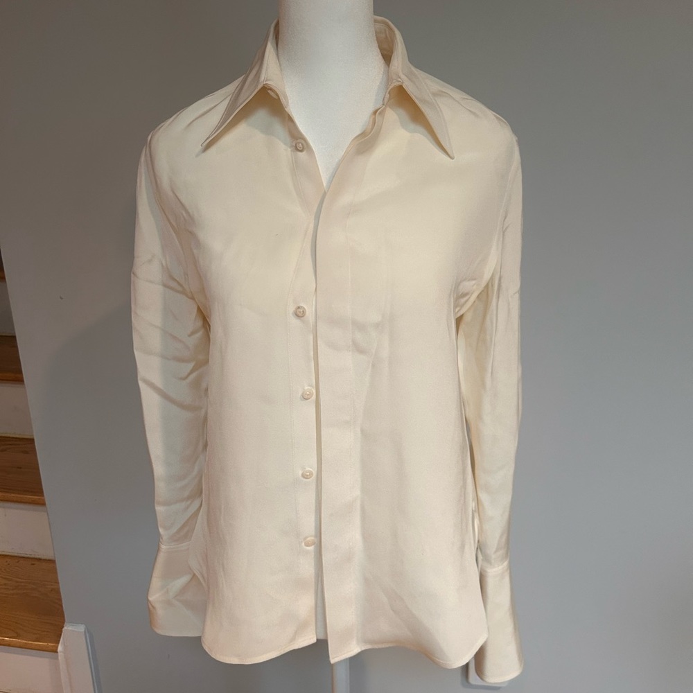 Ralph Lauren purple label silk blouse